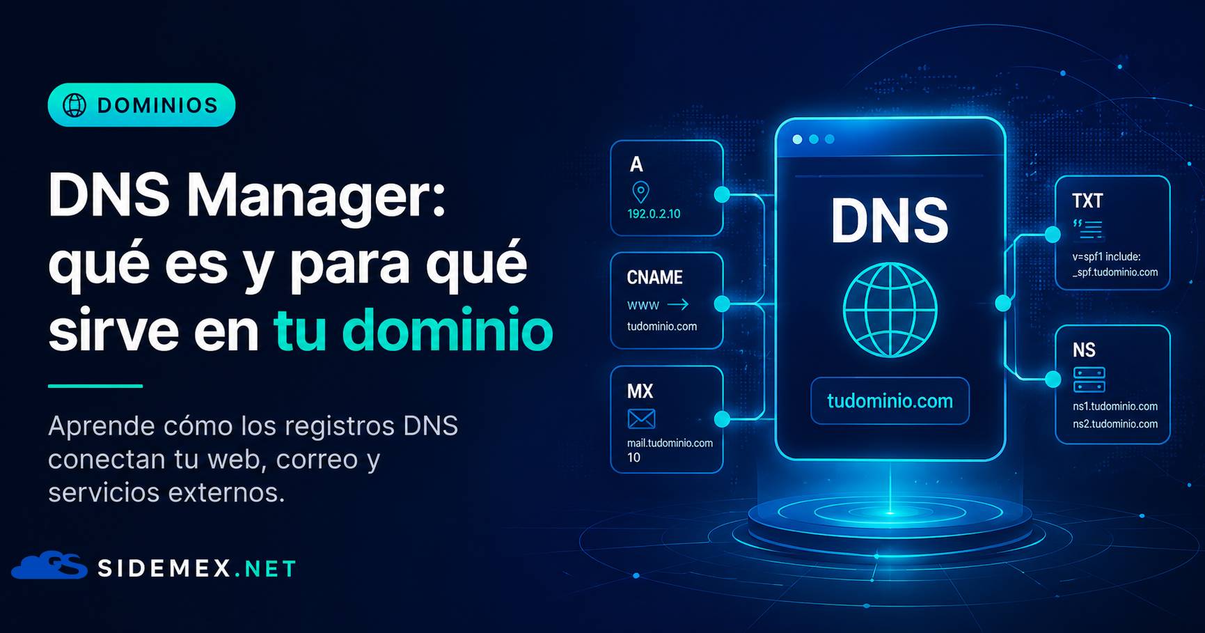 DNS Manager: qué es y para qué sirve en tu dominio